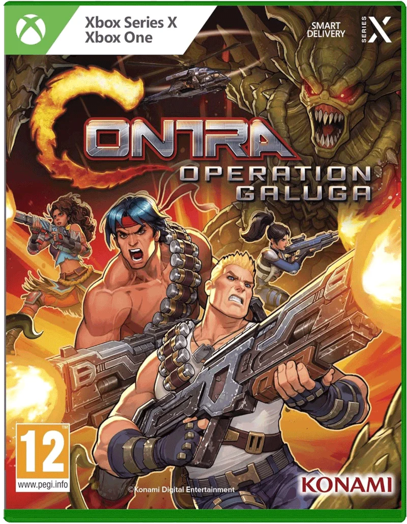 Contra: Operation Galuga(Xbox)+70 игр общий