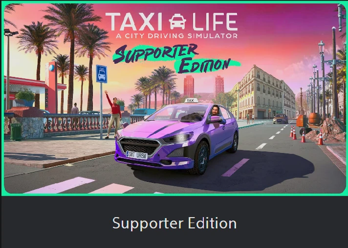 💥Taxi Life: A City Driving Simulator ⚪ EPIC GAMES🔴ТR