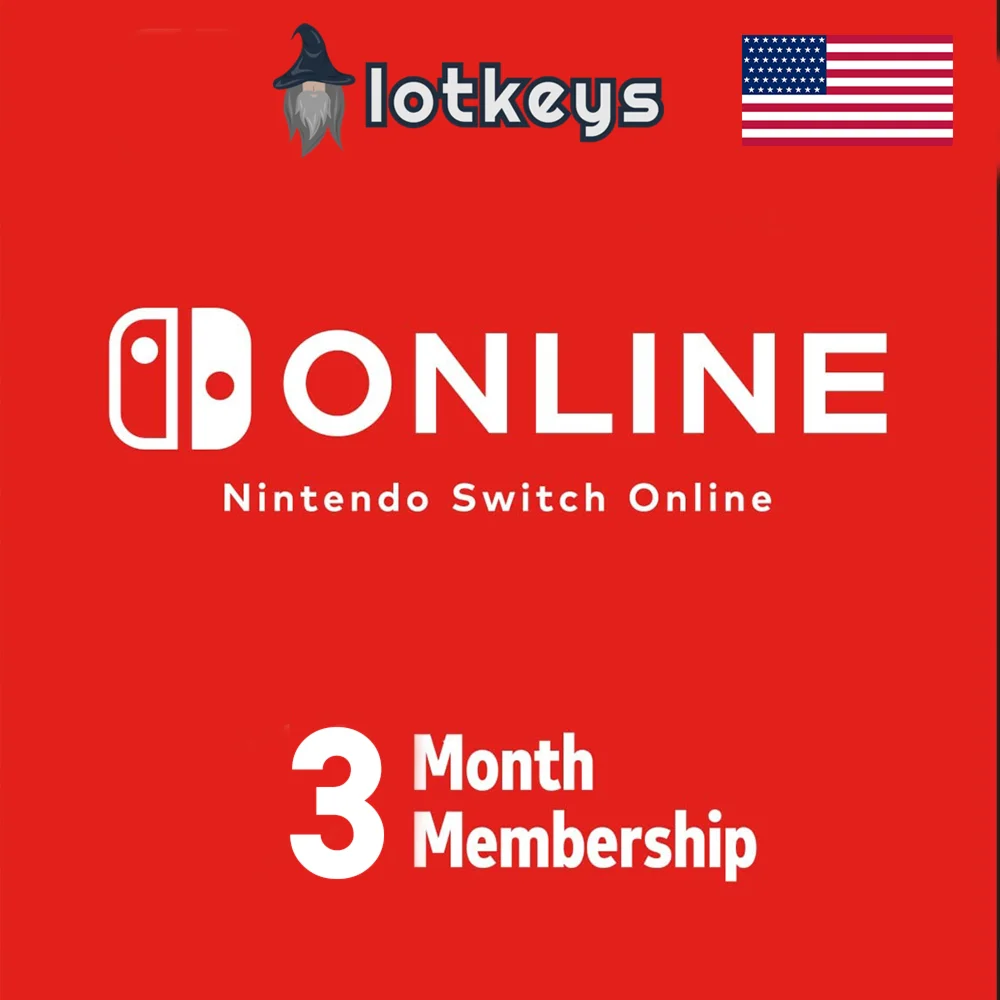Авто???????? Nintendo Switch Online 3 месяца (США) ????????