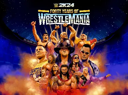 ⭐ ️ WWE 2K24 40 Years of Wreslemania +DLC [Steam/Global]