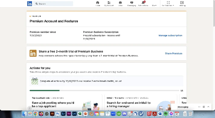 👑 LINKEDIN PREMIUM BUSINESS 💎 1 YEAR SUBSCRIPTION
