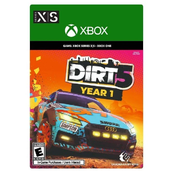 DIRT 5 YEAR ONE EDITION XBOX ONE|XS+PC🔑KEY