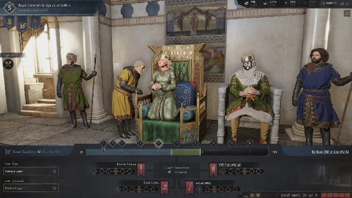 🎖️ Crusader Kings III: Royal Court 🌸 Steam DLC