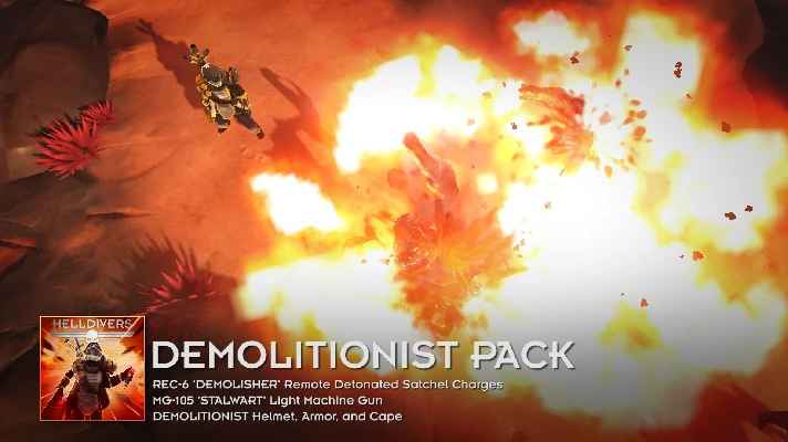 📀HELLDIVERS™ Demolitionist Pack - Steam Key [RU+WW]