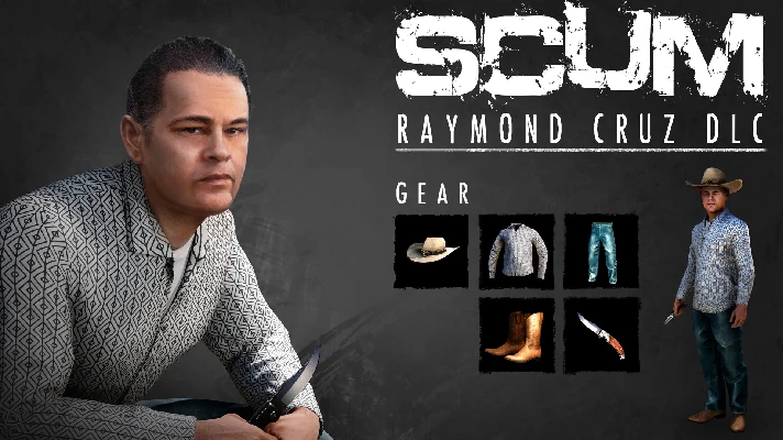 SCUM Raymond Cruz 💎 DLC STEAM GIFT RUSSIA