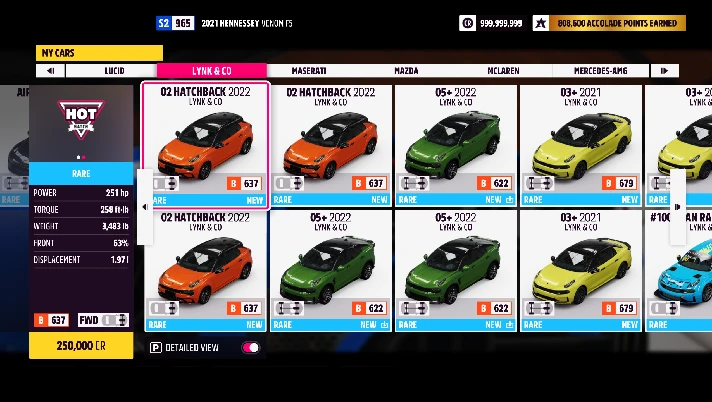 ALL RARE CARS 3x 🚗 FORZA HORIZON 5 🎮 PC & XBOX