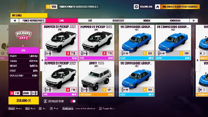 ALL RARE CARS 3x 🚗 FORZA HORIZON 5 🎮 PC & XBOX