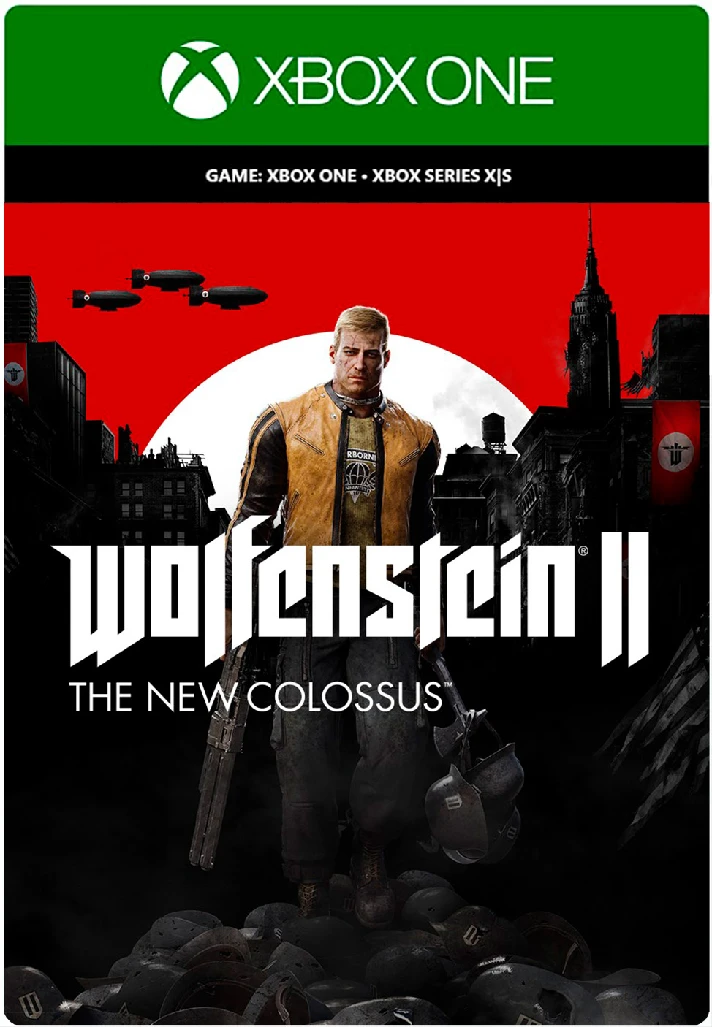 🔥🎮WOLFENSTEIN II THE NEW COLOSSUS XBOX ONE X|S🎮🔥