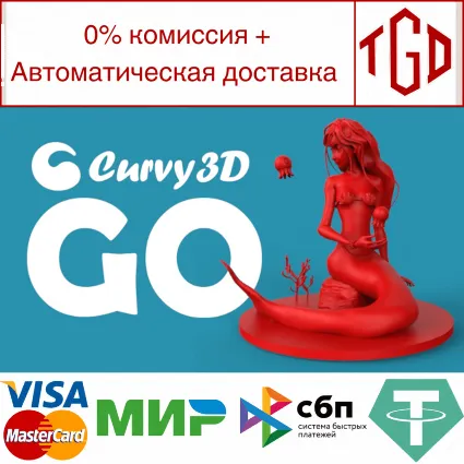 🔥 Curvy3D GO | Steam РУ+UA+KZ+СНГ 🔥