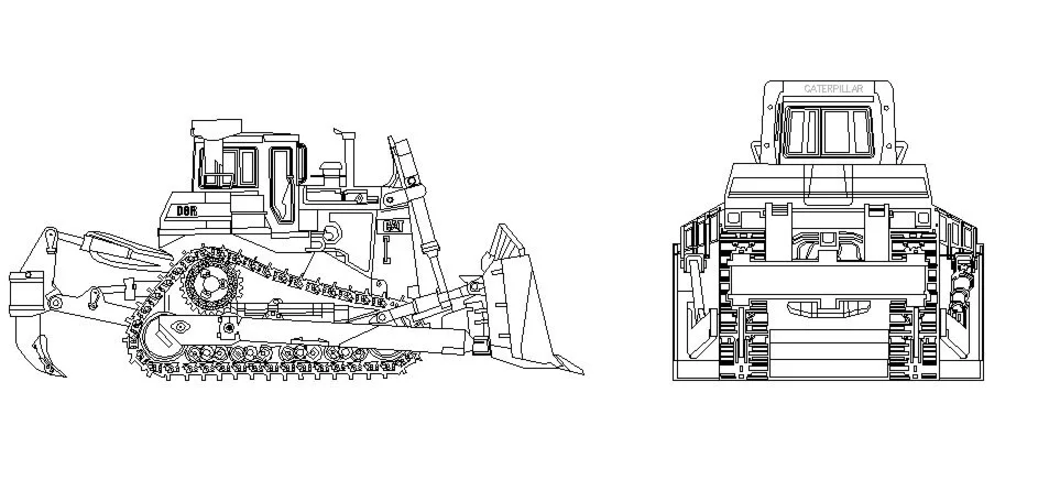 Бульдозер САТERPILLAR D9R