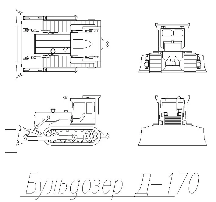 Бульдозер D170