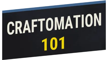 🔥 Craftomation 101: Programming  Craft |Steam РУ+