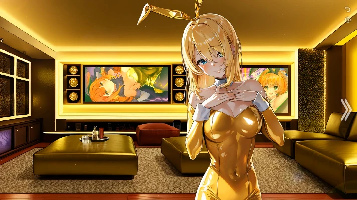 🔥 🔥 Bunny-girl with Golden tummy | Steam RU+UA+KZ+CIS