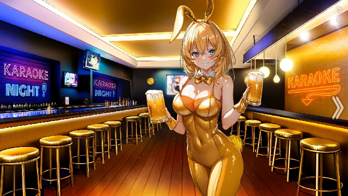 🔥 🔥 Bunny-girl with Golden tummy | Steam RU+UA+KZ+CIS