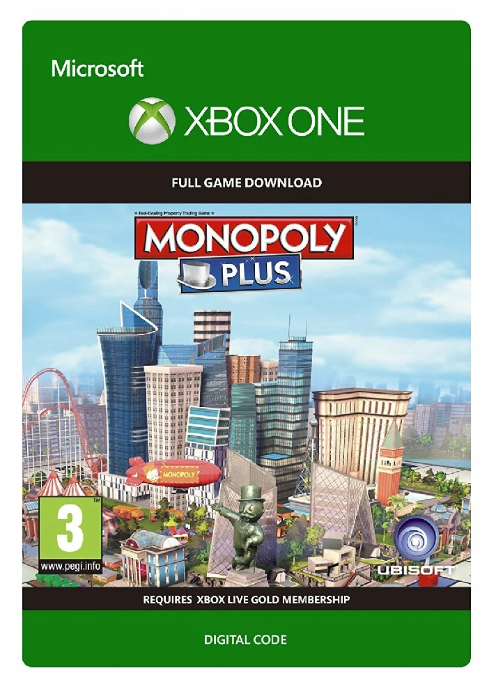 🔥🎮MONOPOLY PLUS XBOX ONE SERIES X}S KEY🎮🔥