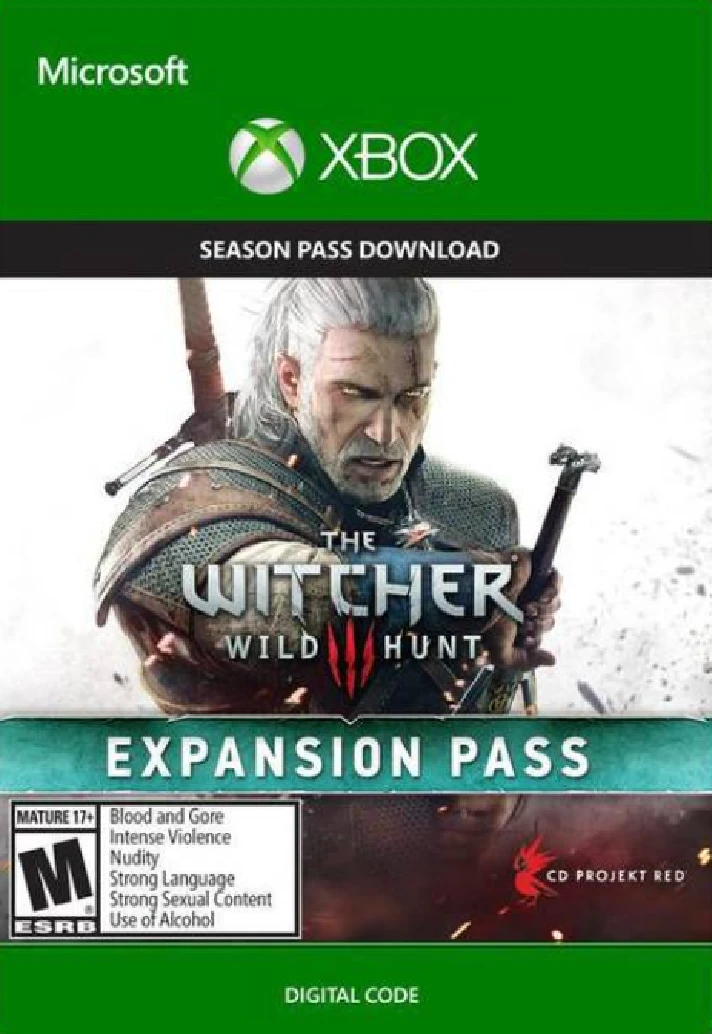 THE WITCHER 3: WILD HUNT - EXPANSION PASS ✅XBOX KEY🔑