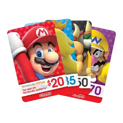 ⚡ ️БЫСТРО ⚡ ️Карта Nintendo eShop (US) 5-300$ ⚡ ️ЦЕНА ✅
