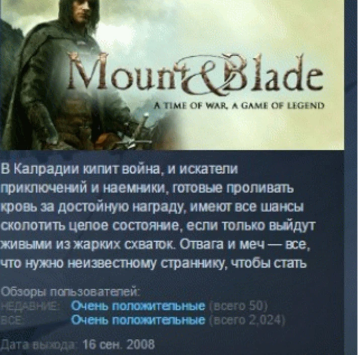 Mount & Blade  💎STEAM KEY RU+CIS LICENSE