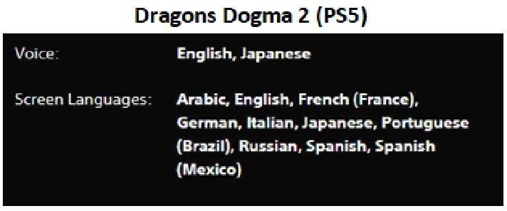 Dragons Dogma 2 (PS5) Rent from 7 days