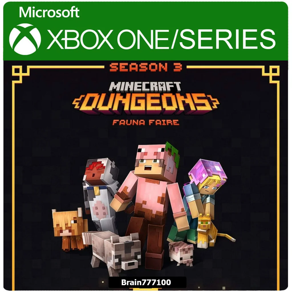Minecraft Dungeons: Fauna Faire Adventure Pass Xbox