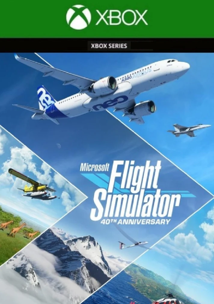 MICROSOFT FLIGHT SIMULATOR 40TH ANNIVERSARY✅XBOX KEY🔑