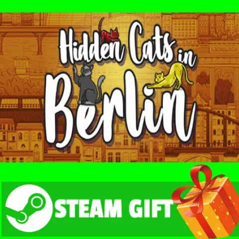 ⭐️ВСЕ СТРАНЫ+РОССИЯ⭐️ Hidden Cats in Berlin STEAM GIFT
