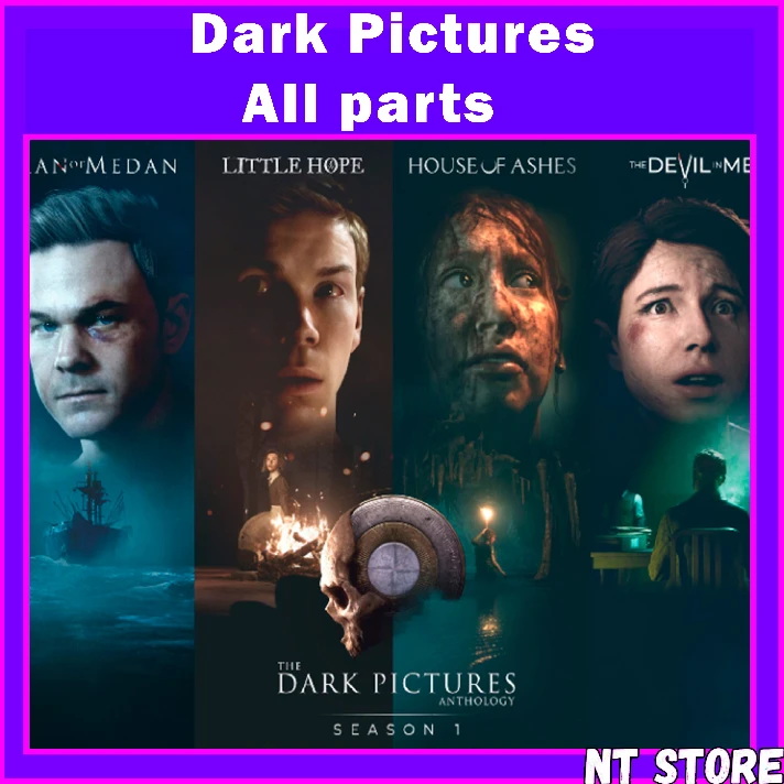 💎Dark Pictures ALL PARTS💎WITHOUT STEAM GUARD ✔️