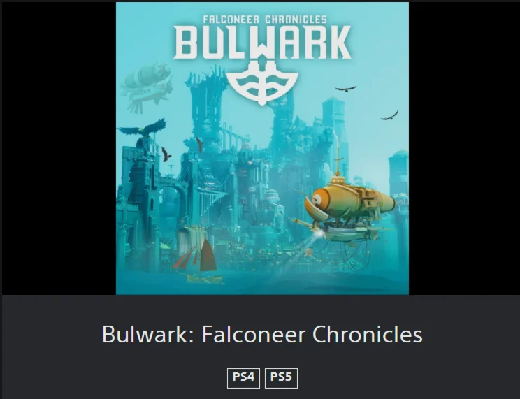Bulwark: Falconeer Chronicles  PS4/PS5 ТУРЦИЯ