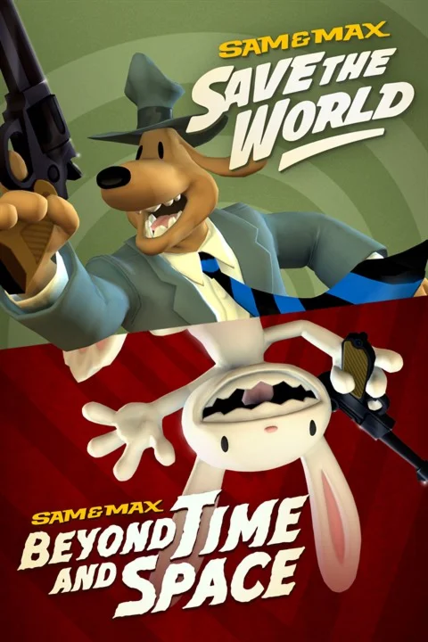 Sam & Max Save the World +Beyond Time and Space Xbox 