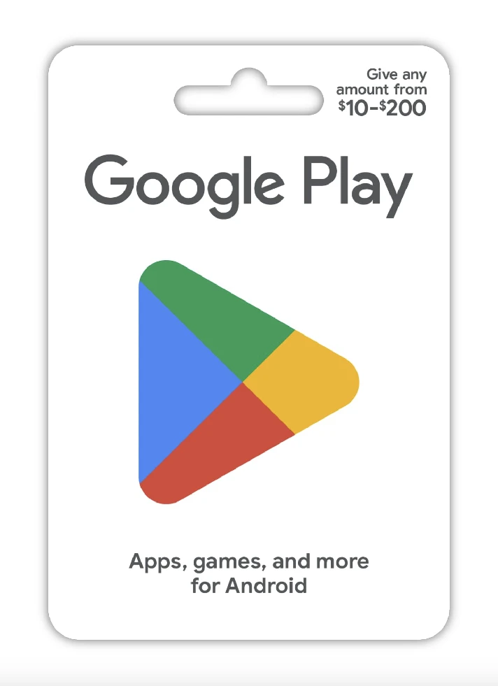 🟡GOOGLE PLAY🟡 GIFT CARD 5-200 $ USD USA🇺🇸FAST