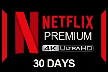 Account - Netflix 30days 4K UHD Premium - 1 Month