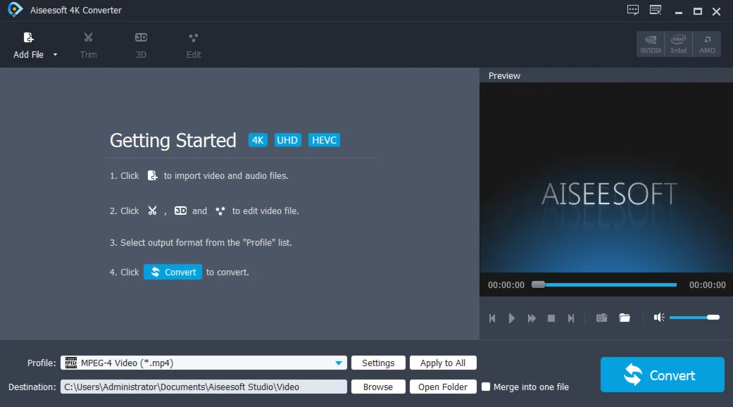 ✴️ Конвертер Aiseesoft 4K 🔑 Лицензионный код на 1 год