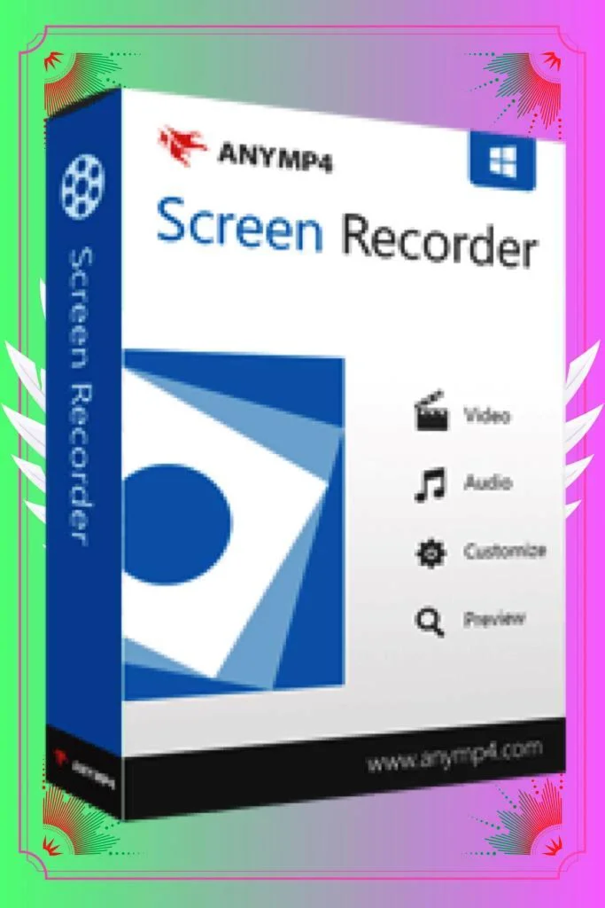 ️ AnyMP4 Screen Recorder  Лицензионный код на 1 год