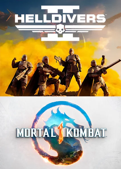 HELLDIVERS 2 + Mortal Kombat 1 (Аренда аккаунта Steam)