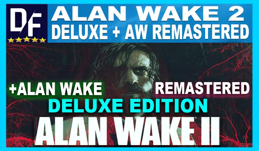 Alan Wake 2 DELUXE + Alan Wake Remastered на 90 дней