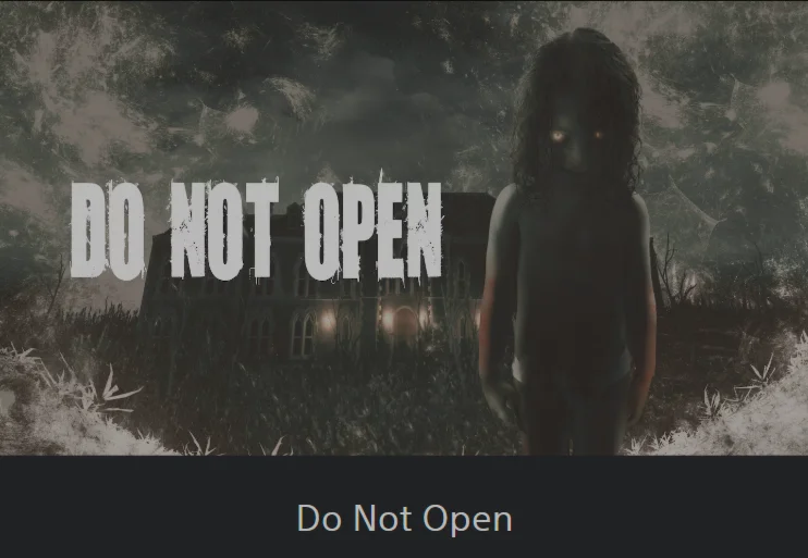 Do Not Open  PS4/PS5 ТУРЦИЯ