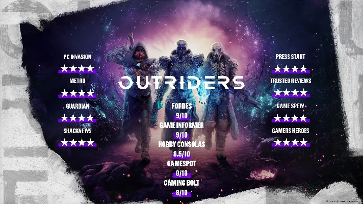 ✅Outriders Complete Edition (+Worldslayer Expansion)