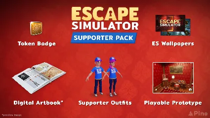 Escape Simulator: Supporter Pack DLC - STEAM RU