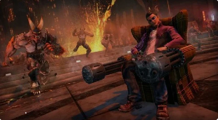 🔑KEY✅SAINTS ROW IV: RE-ELECTED GAT OUT OF HELL🎮XBOX✅