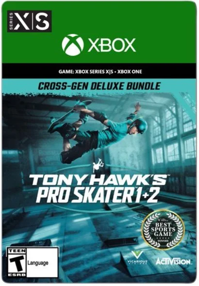 TONY HAWK´S PRO SKATER 1+2 CROSS-GEN DELUXE️XBOX КЛЮЧ