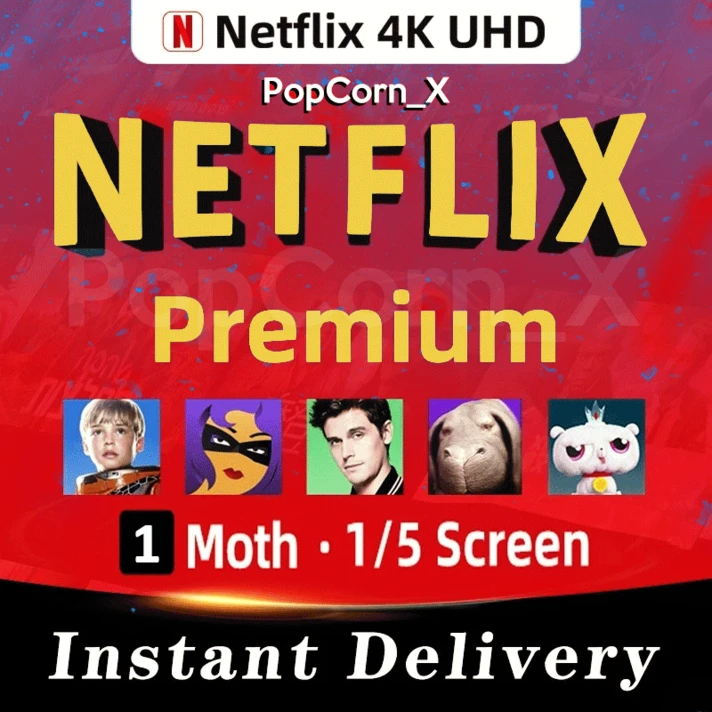 🟢 NETFLIX ✅ 1 MONTH ✅ PREMIUM 4K ✅ Multi Screens ❤️