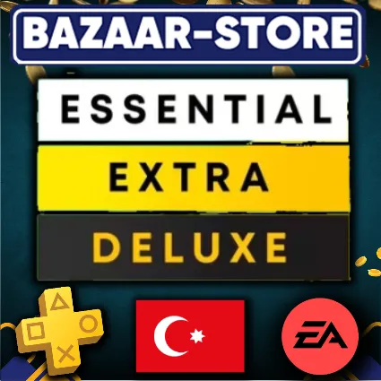 ⚫PS+PLUS ESSENTIAL EXTRA DELUXE 1-12 МЕСЯЦЕВ + EA PLAY⚫