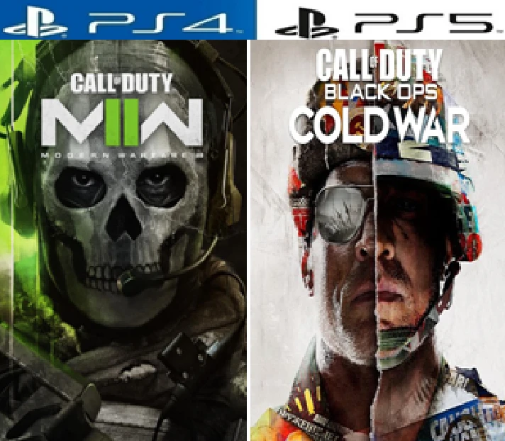 2in1(Call of Duty:MW2+Black OPS Cold War)-PS4|PS5 Rent