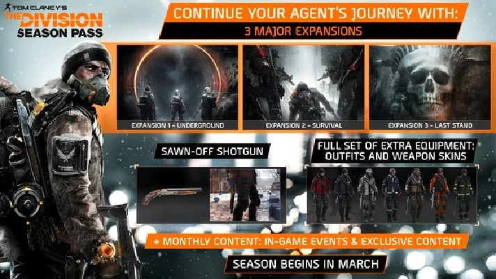 ⚡️Tom Clancy´s The Division - Season Pass| AUTO RU Gift