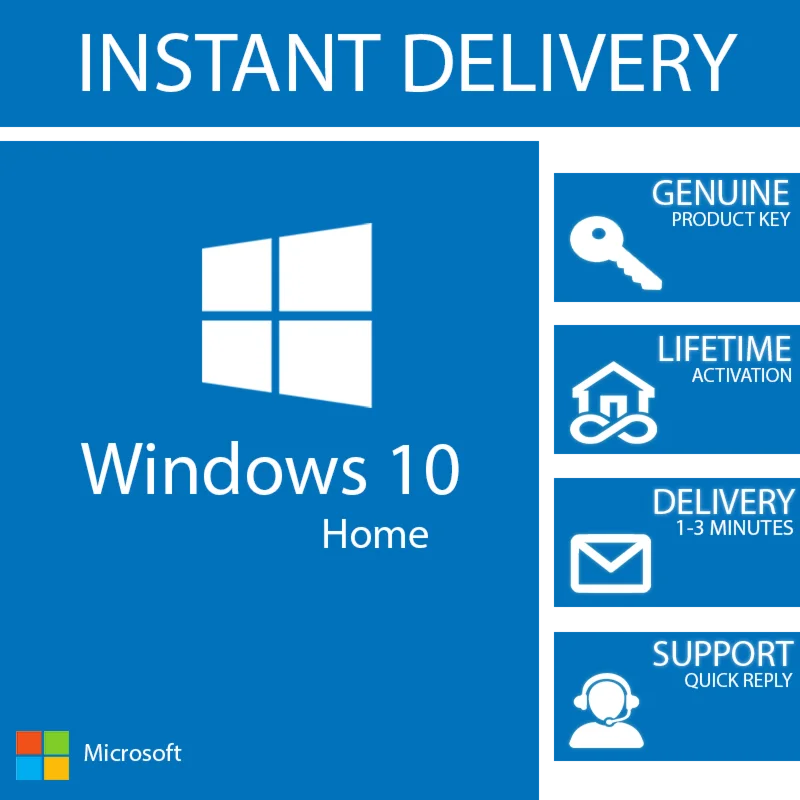 ⭐ОНЛАЙН АКТИВАЦИЯ КЛЮЧ Windows 10 HOME 32/64 bit