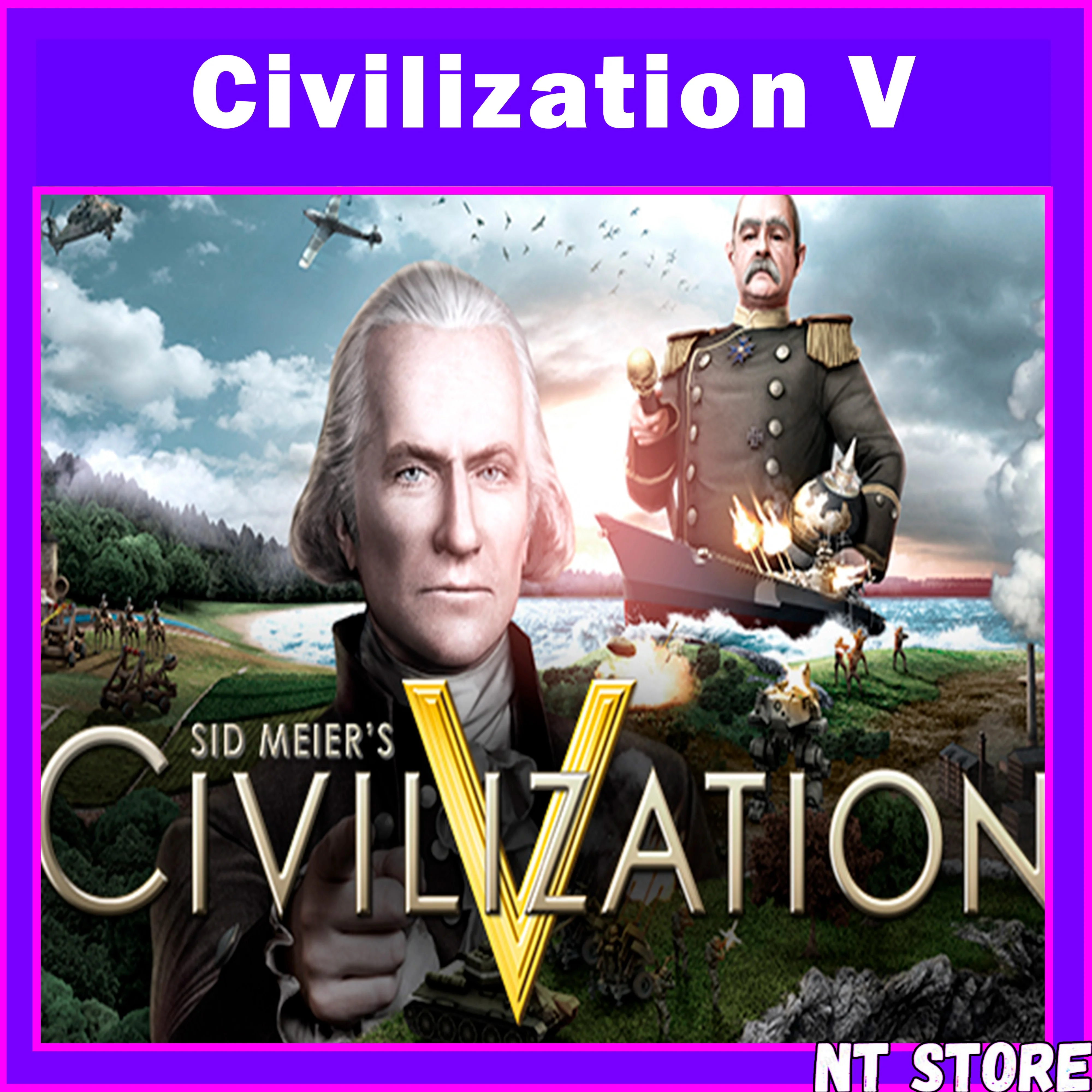 Civilization V  +5 игр БЕЗ ОЧЕРЕДИ ️