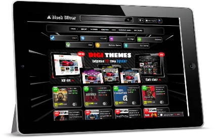 Black Silver CSS-Тема для каталога магазина Digiseller