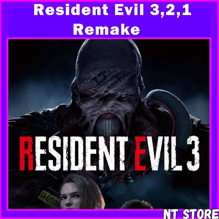 💎Resident Evil 3 Remake + RE 2 + RE 1💎