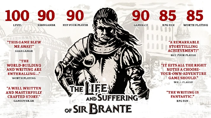 ✅The Life and Suffering of Sir Brante ⚫STEAM🔑KEY🌎ROW