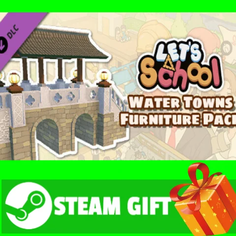 ⭐️ Let's School - Water Towns Furniture Pack STEAM GIFT
